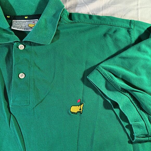 Vintage Augusta National Golf Shop Masters Slazenger Golf Polo Shirt Mens 2XL - Picture 1 of 5